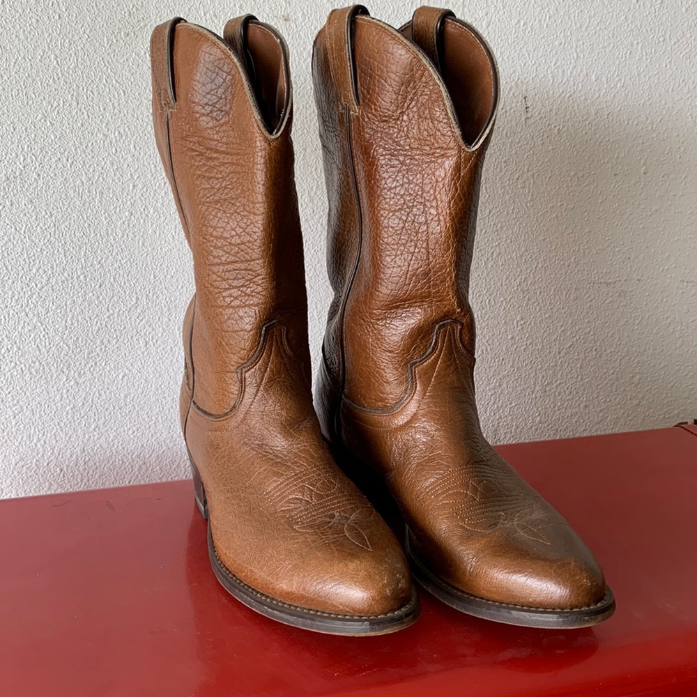 Vintage Laredo Mens Leather Cowboy boots